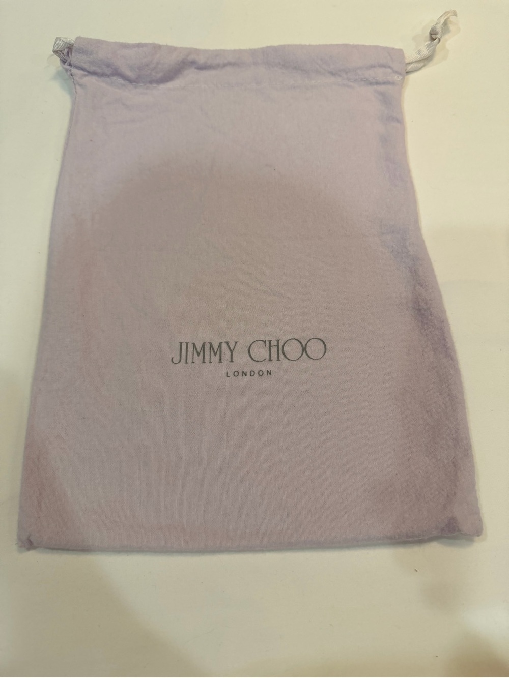 Jimmy Choo Lavender Dust Bag